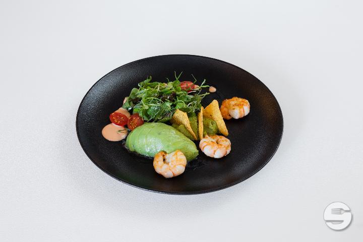 Warm Prawns - Auberge de Vandoeuvres