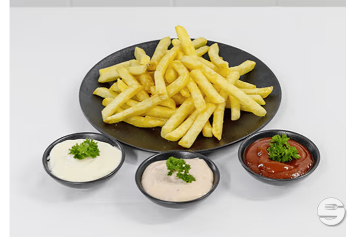 Portion of French Fries - Kitchella