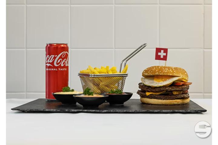 Egg Double Burger - Kitchella
