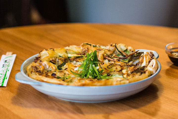 Korean Seafood Pancake - Koko Chicken