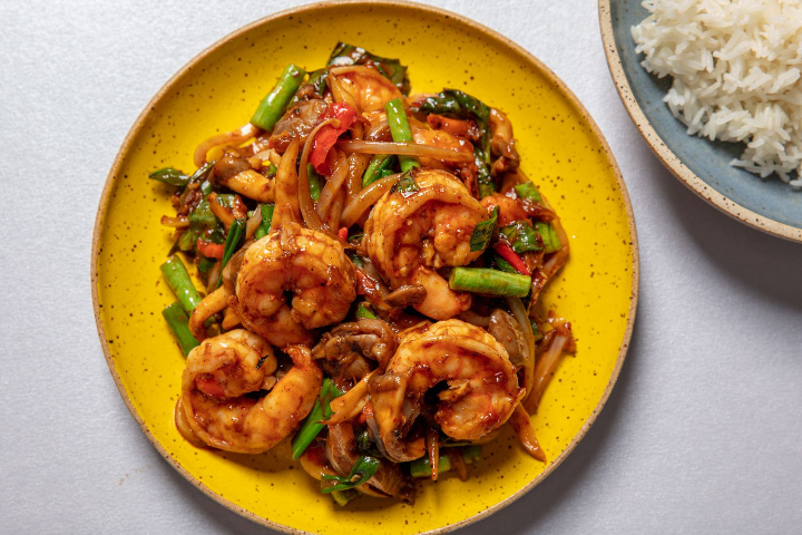 Pad Prig Pao Gung - Far East