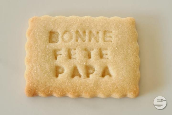 Bonne Fête Papa Biscuit - L'Atelier de Julie