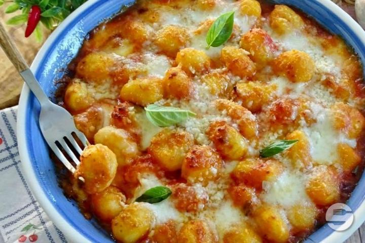 Gnocchi al Pesto e Gamberetti - 32Corner