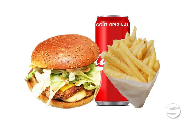 Tandoori Chicken Burger Menu - Chez Momo