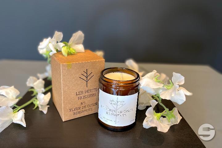 Cotton Flowers Bergamot - Jungle Pop