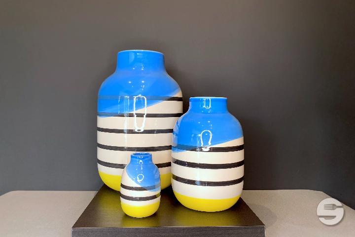 Vase Blue & Yellow Edition - Jungle Pop