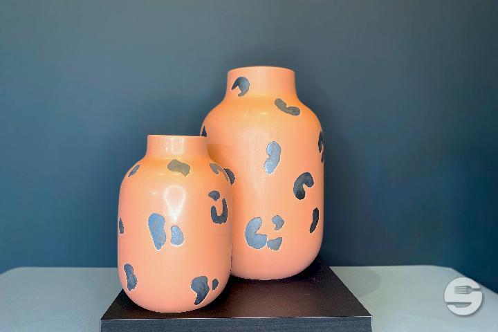 Vase Terra Leopard - Jungle Pop