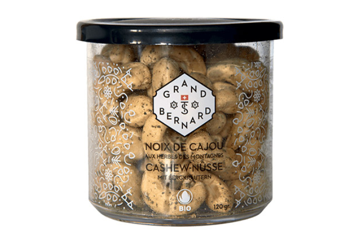 Noix de Cajou Bio aux Herbes des Montagnes - Carnotzet Valaisan