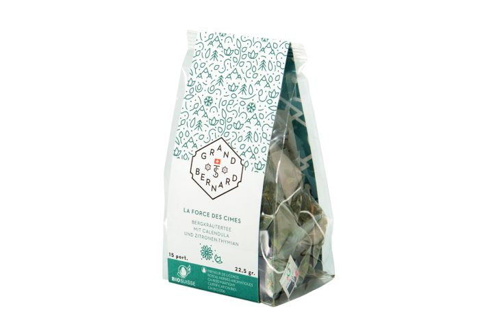 Tisane, La Force des Cimes Bio - Carnotzet Valaisan