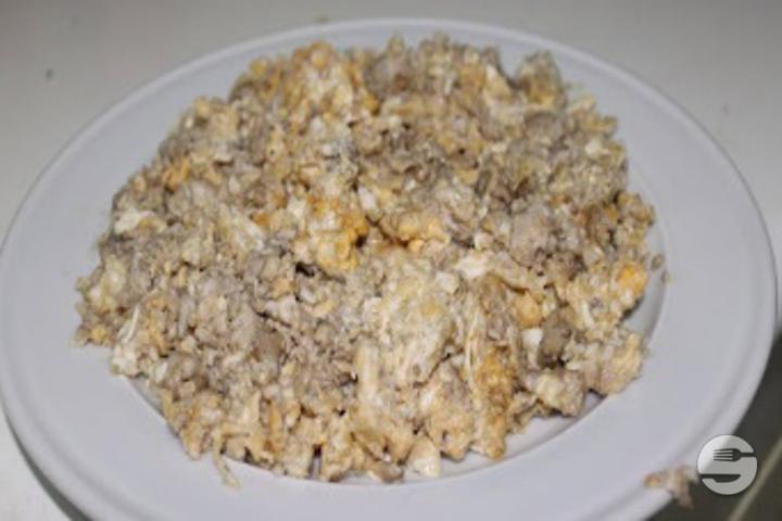 Minced Meat Omelette - Petit-Déjeuner aux Parfums de Beyrouth Grill