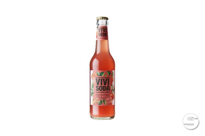 Vivi Soda Bio Orange Sanguine et Gingembre - Veggy's Moon
