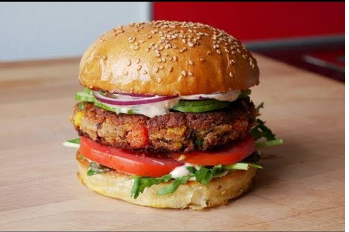 Veggie Burger - Holzhofen Pizzakurier