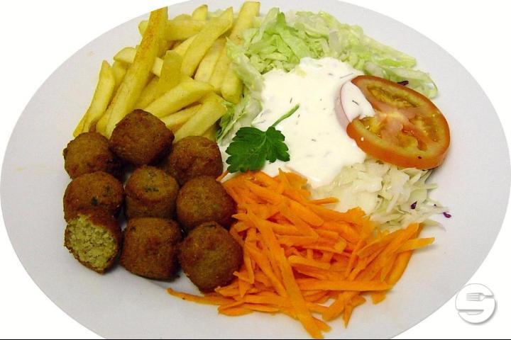 Falafel Plate - Holzhofen Pizzakurier