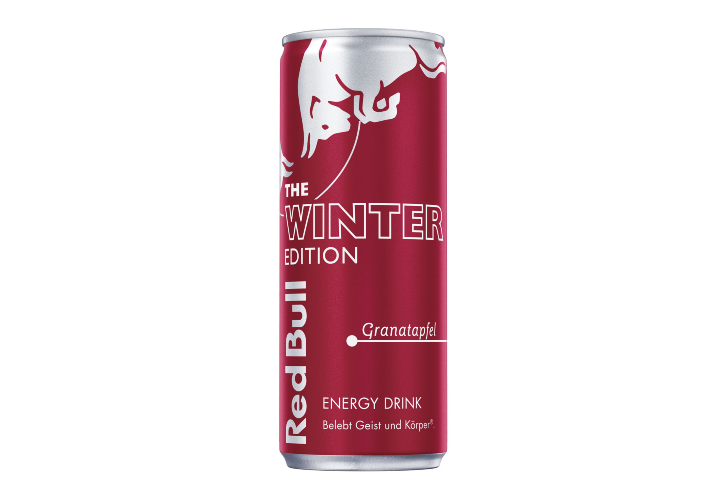 Red Bull Winter Edition Granatapfel - Royal Donuts Luzern