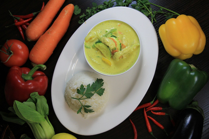 Green Curry - JJ Pizza