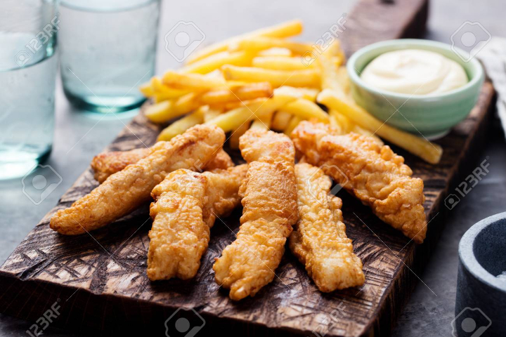 Fish and Chips - JJ Pizza