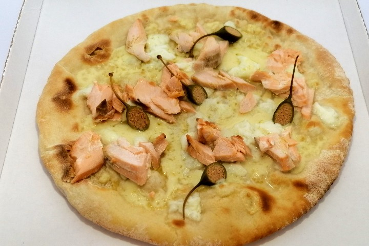 Bufala salmone capperi - Ristorante Antico Forno Tre Marie By Galbusera