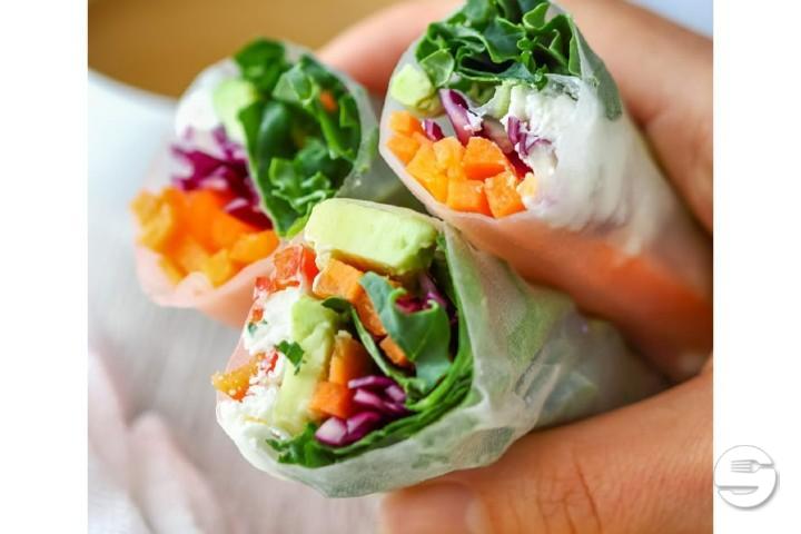 Vegi Spring Rolls - Young Coconut