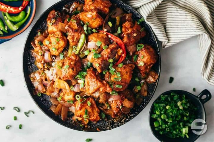 Chilli Chicken - Young Coconut