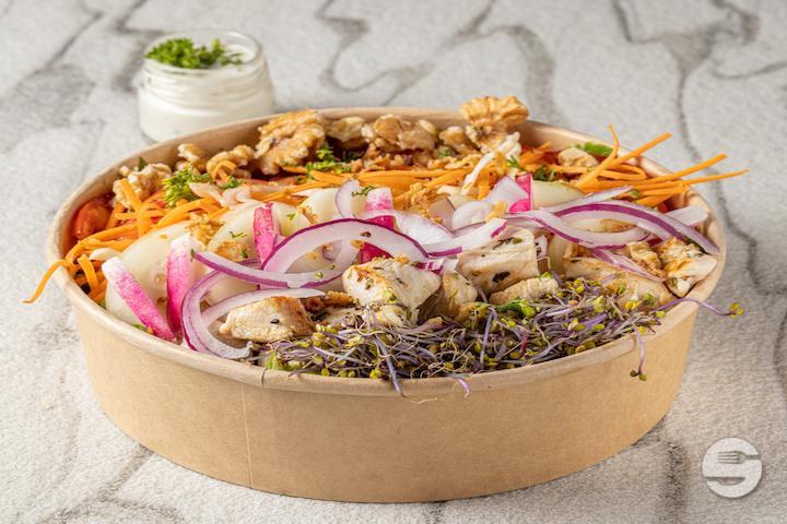 Formule 4 Toppings + Boisson + Dessert - Local Salade 🥗