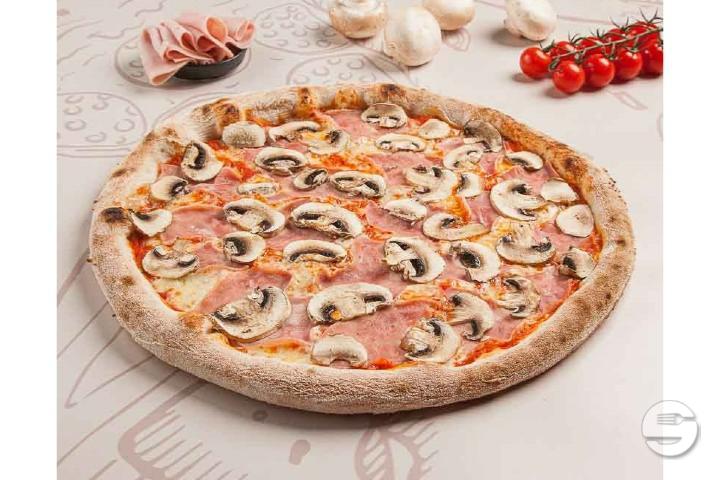 Pizza Prosciutto e Funghi - Riththik Food