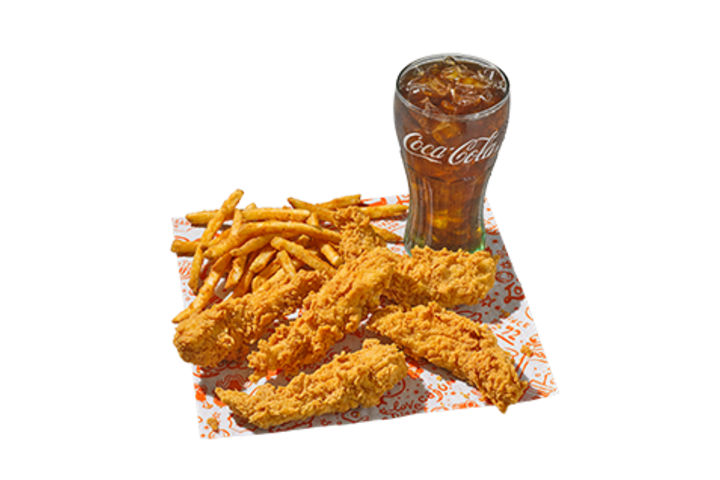 For ONE: 5 Spicy Pouletfilets 🌶 - Popeyes Louisiana Kitchen