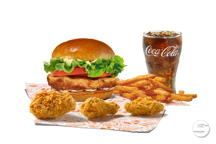 Tasting Box - Cajun Deluxe Sandwich - Popeyes Louisiana Kitchen