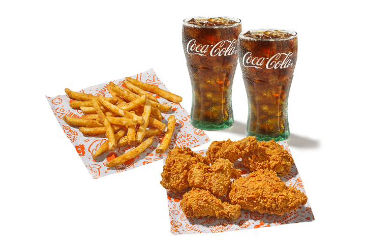 For TWO: Pouletteile Combo - Popeyes Louisiana Kitchen
