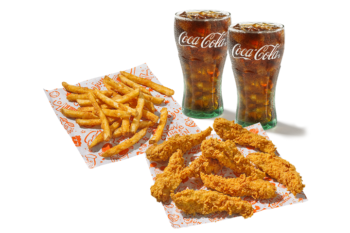 For TWO (2): 8 Pouletfilets Combo - Popeyes Louisiana Kitchen