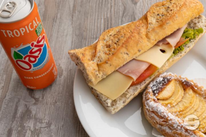 Lunch Menu - Sandwich, Drink & Dessert - Boulangerie Carrillat