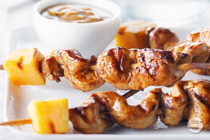 Satay au Poulet - Thai Square