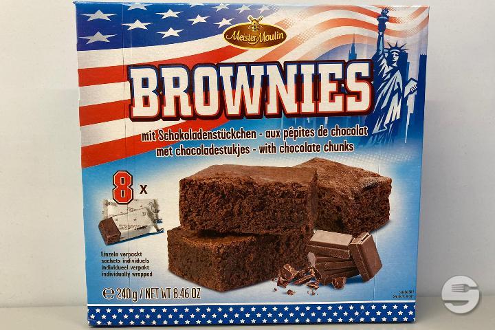 Brownies with Chocolate Chunks - Ali Baba