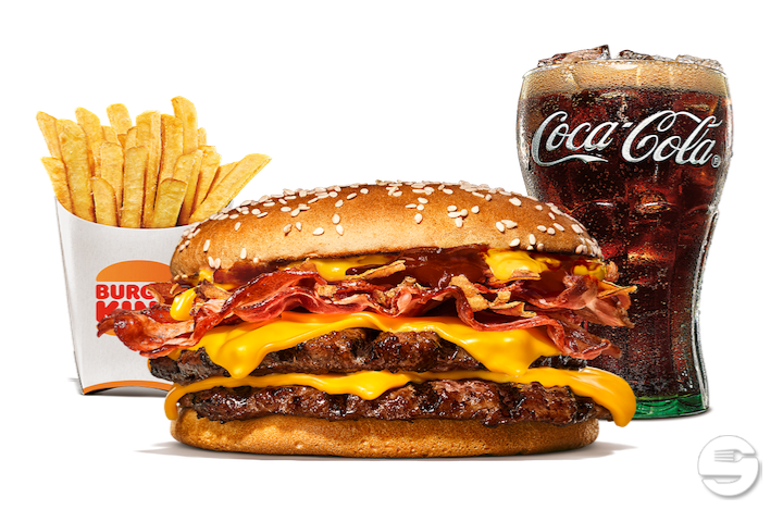 Crazy Cheese BBQ Double Menu - Burger King