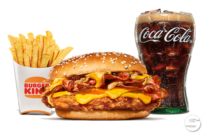 Crazy Cheese BBQ Chicken Menu - Burger King