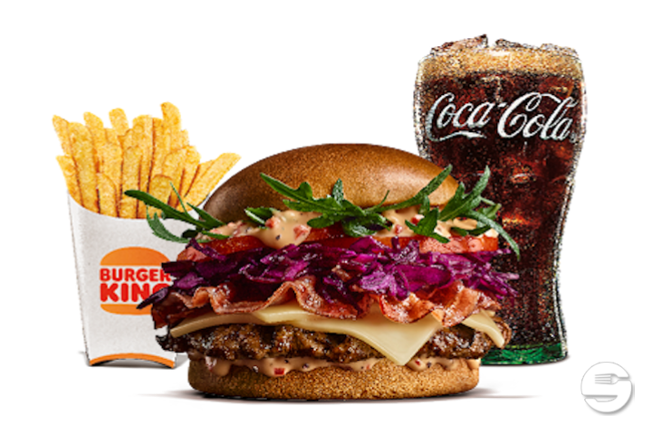 The Whiskey Burger Menu - Burger King