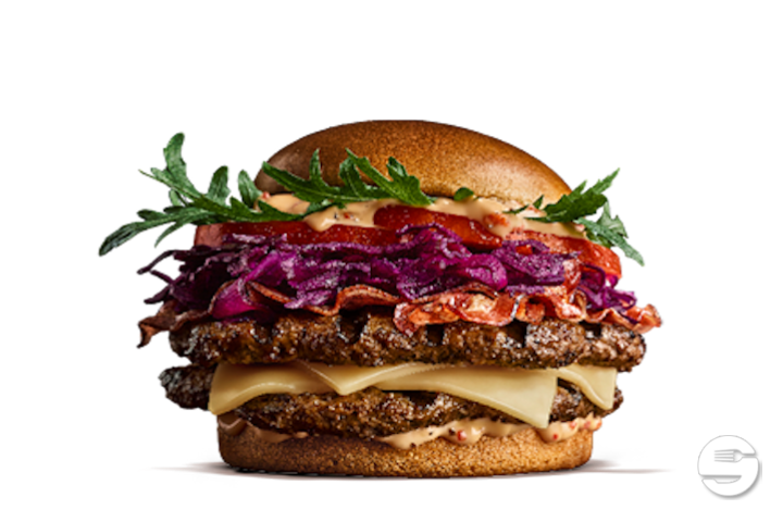 The Whiskey Burger Double - Burger King