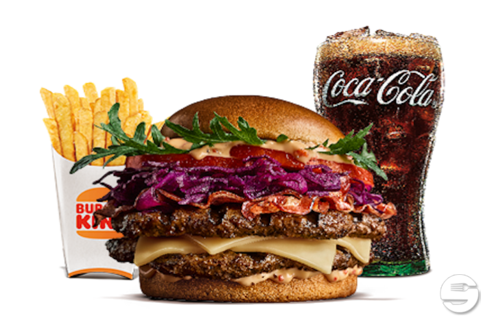 The Whiskey Burger Double Menu - Burger King