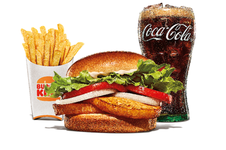 Double Halloumi King Menu - Burger King
