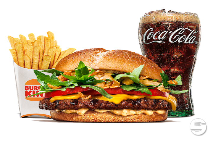 Cajun Veggie King Menu - Burger King