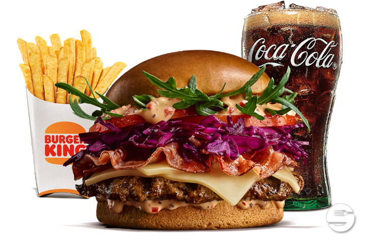 The Whiskey Burger Menu - Burger King