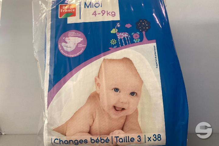 Belle France - Baby Diapers - Medium - Marché de l'Etraz