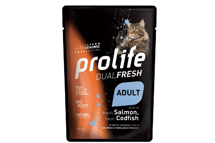 Salmon & Fresh Codfish Dual Fresh - L'arca degli animali