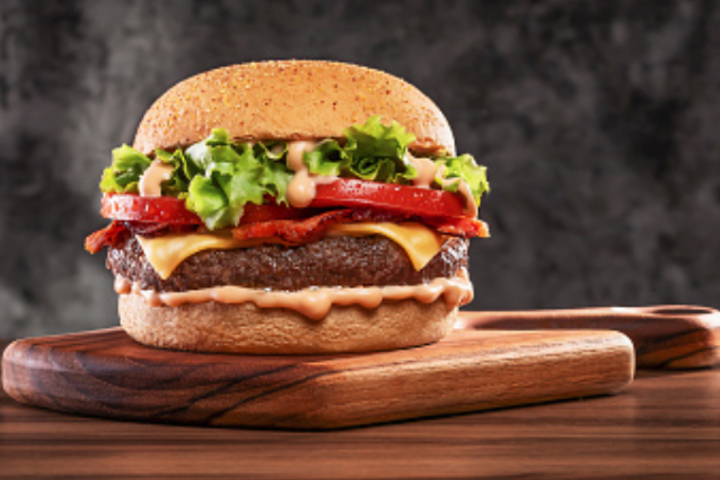 Mega Texas Burger small - Burger und Pizza Point