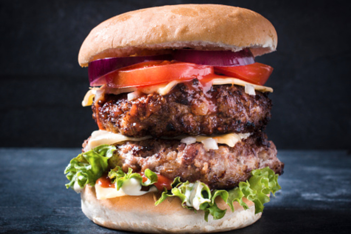 California Double Burger - Burger und Pizza Point