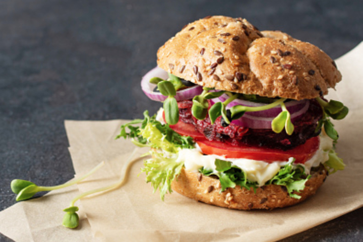 California Veggie Burger - Burger und Pizza Point