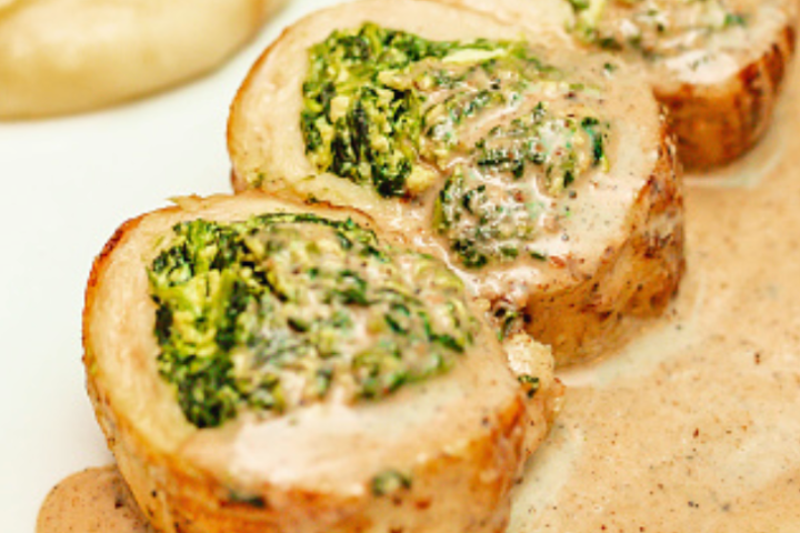Cordon Bleu Spinat - Burger und Pizza Point