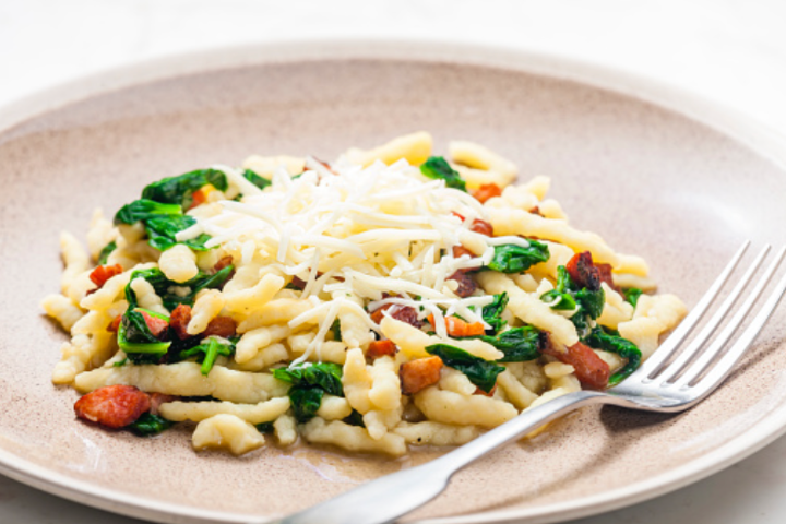 Spaetzle Pan Veggie - Burger und Pizza Point