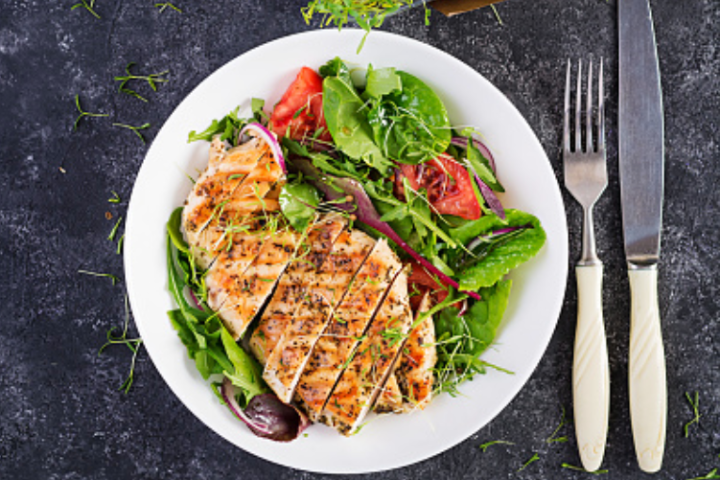 Fitness Plate Nature Chicken - Burger und Pizza Point