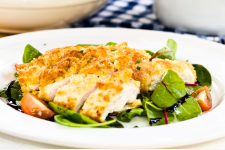 Fitness Plate Breaded Chicken - Burger und Pizza Point