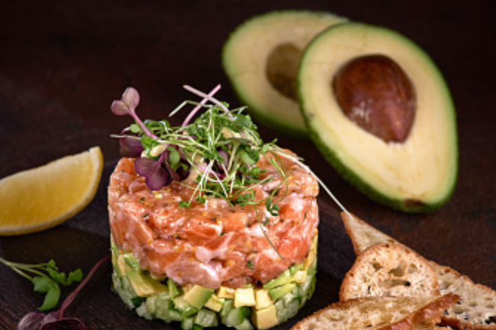 53. Spicy Salmon Tartar - WangKhar